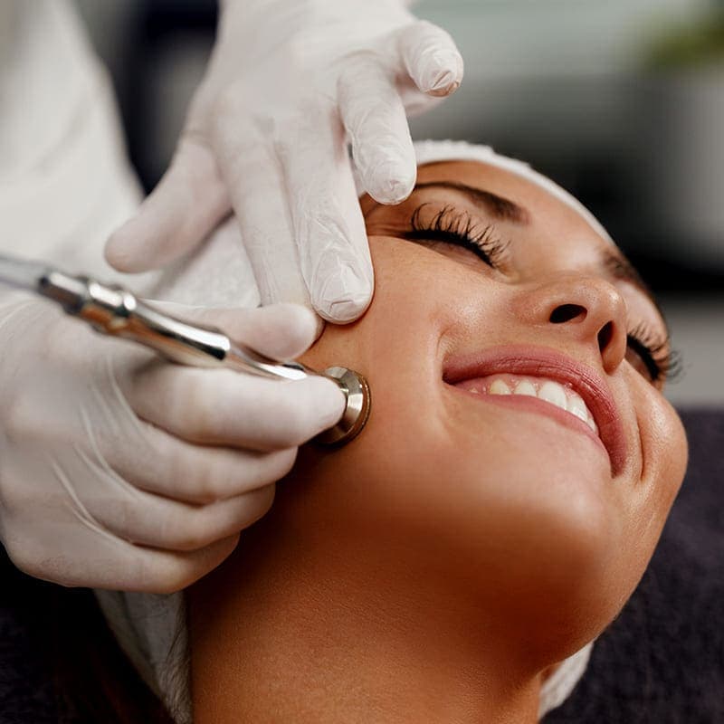 Facial treatment video